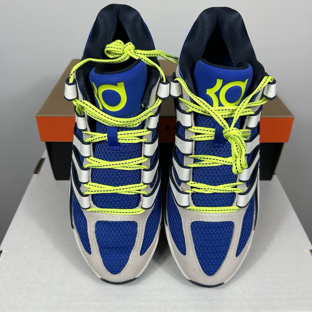 Nike KD 18 Smart City Basketball Sneaker Royal Blue Yellow Mens 11 Women’s 12.5 - Picture 3 of 10